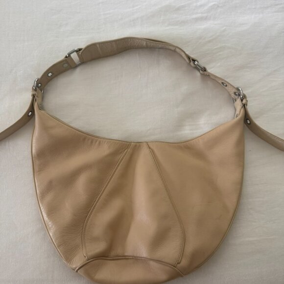 BY FAR Leather Hobo Shoulder Bag - Picture 6 of 7